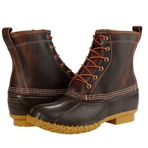 L.L. Bean Women’s Leather Bean Boots Leather Thinsulate Waterproof Size BM 6